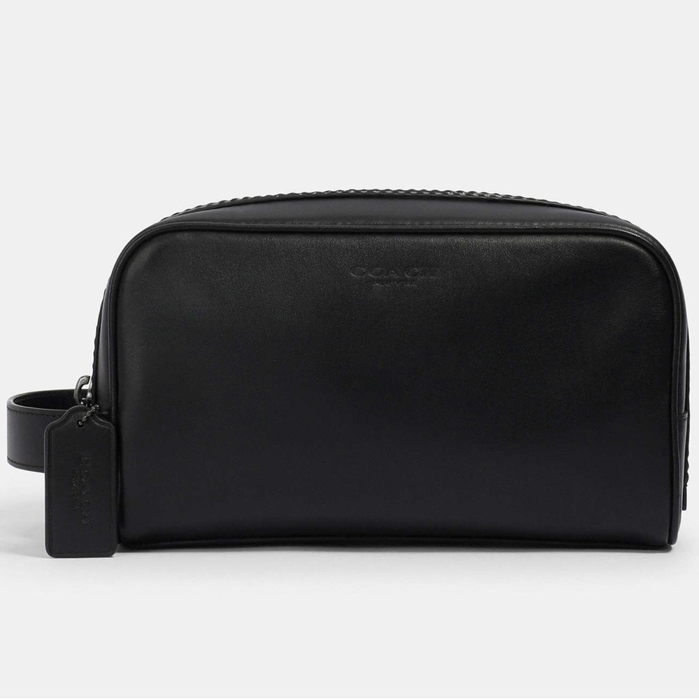Coach Black Small Travel Kit